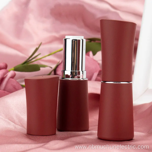 Empty lipstick round tube luxury